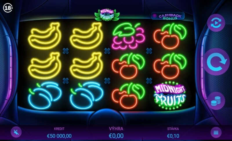obrázky Midnight Fruits Kasino